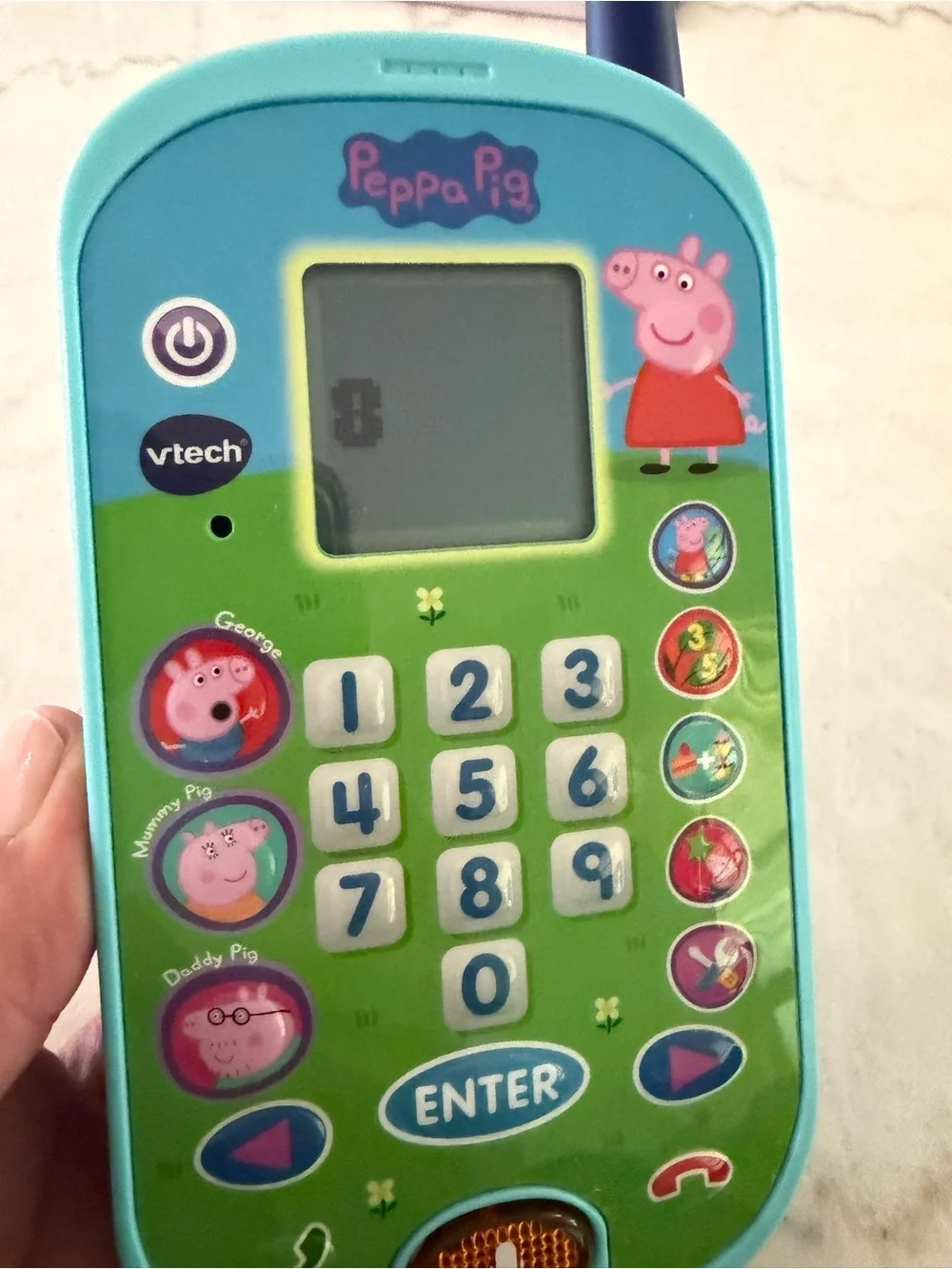 Peppa Pig Learning Phone - Teal, Blue and Green
